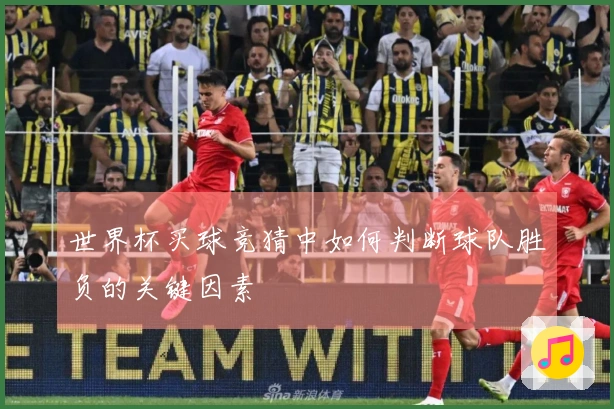 世界杯买球竞猜中如何判断球队胜负的关键因素
